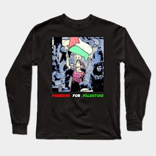 Freedom For Palestine Long Sleeve T-Shirt